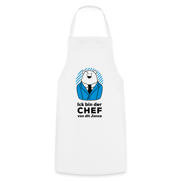Chef - Kochschürze - Weiß