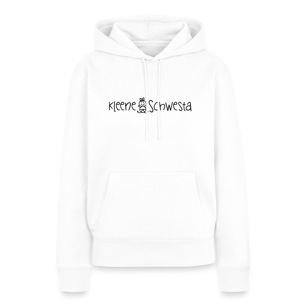 Meene Schwesta - Frauen Premium Hoodie - Weiß
