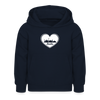 I love Berlin weiß - Kinder Hoodie - Navy