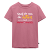 """Stell dir vor, du denkst und keener merkt's. - Kinder Premium T-Shirt" - Mauve