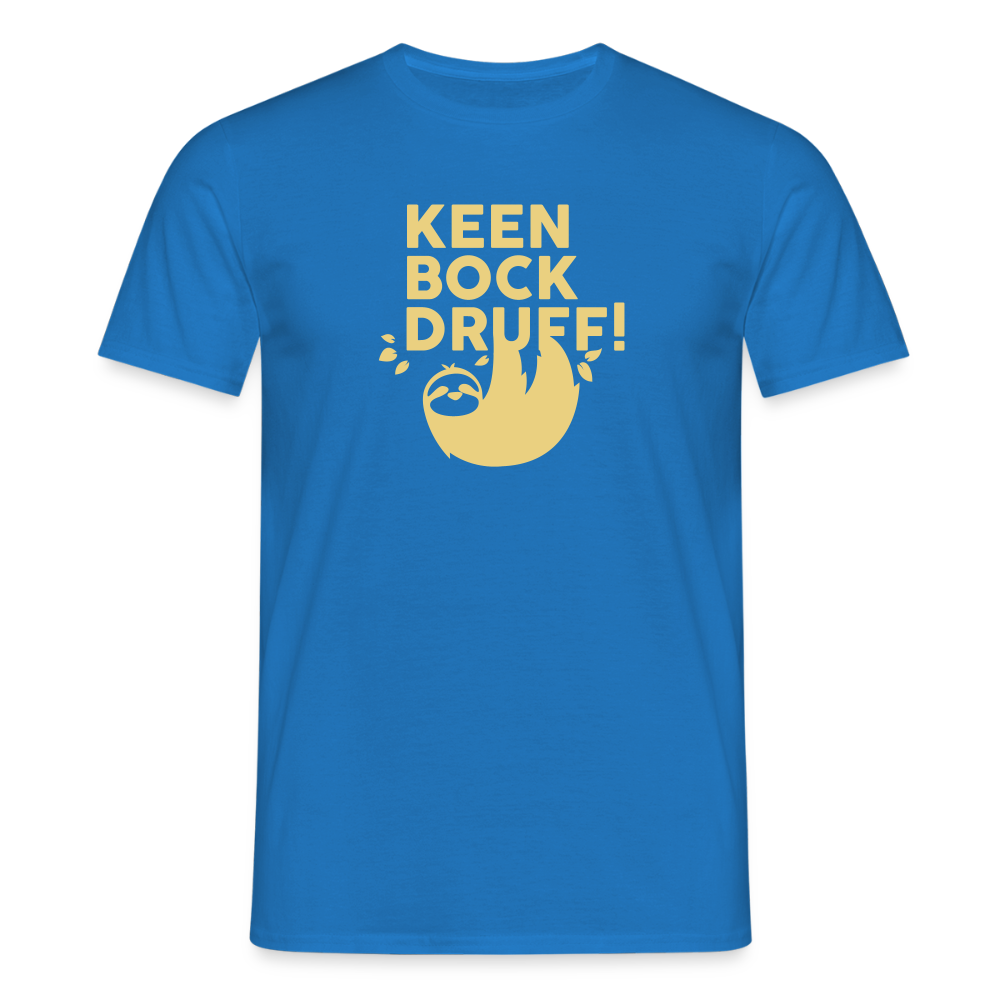 Keen Bock druff! - Männer Premium T-Shirt - Royalblau