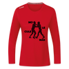 Mo le cule Man - Frauen Sport Langarmshirt - Rot