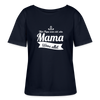 Mama Wees Allet - Relaxed Rundhals Frauen Bio-T-Shirt - Navy
