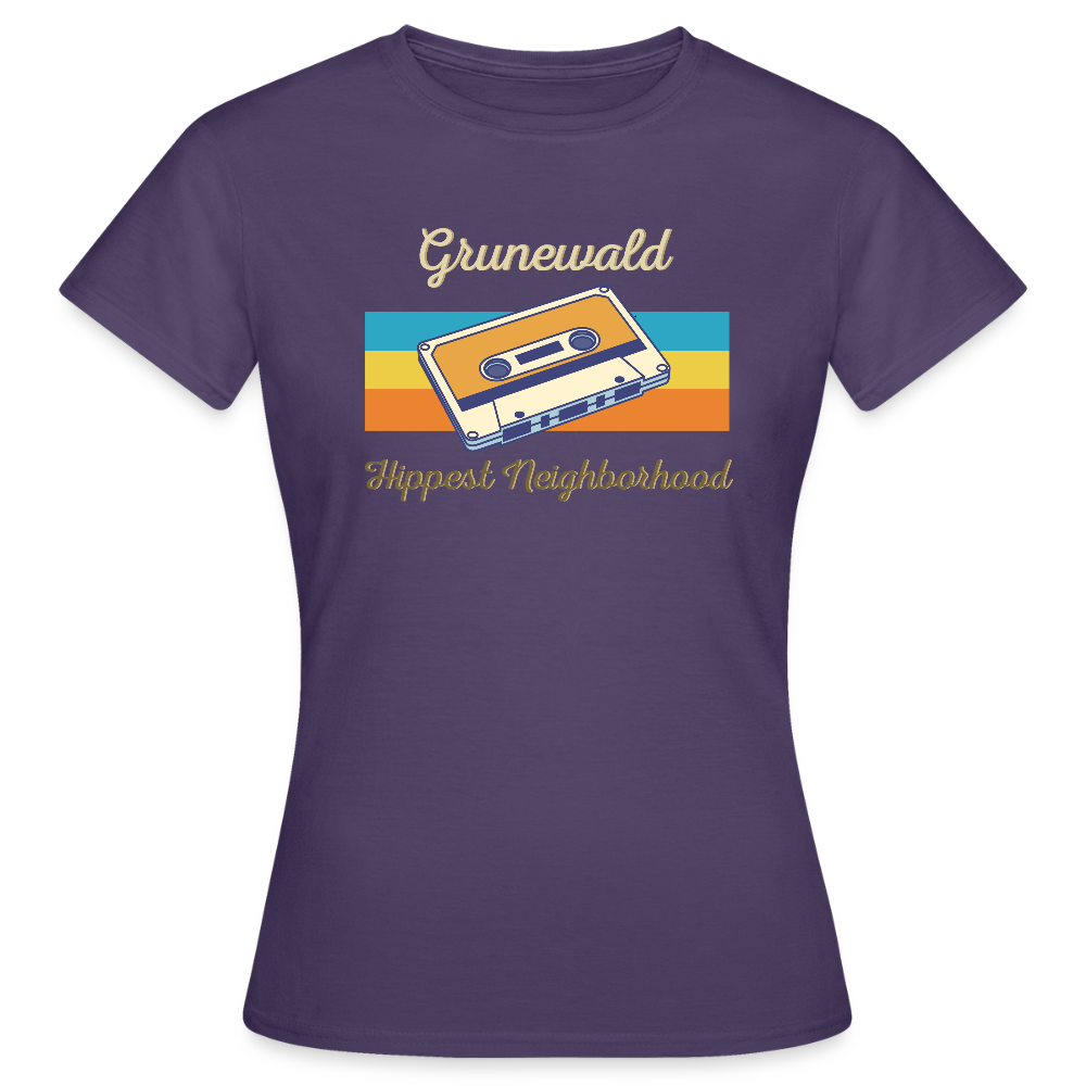 Grunewald Hippest Neighborhood - Frauen Premium T-Shirt - Dunkellila