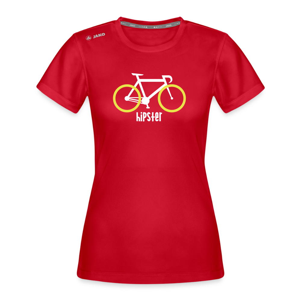 Berlin Hipster Bike - Frauen Sport-Shirt - Rot