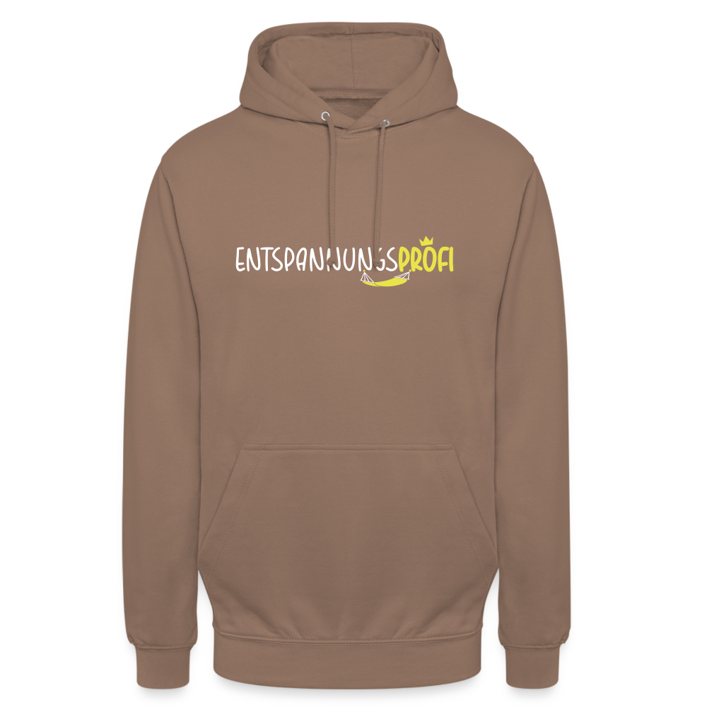 Entspannungsprofi - Unisex Hoodie - Mokka