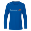 Schnauze voll? Dann halt sie mal! - Frauen Sport Langarmshirt - Royalblau
