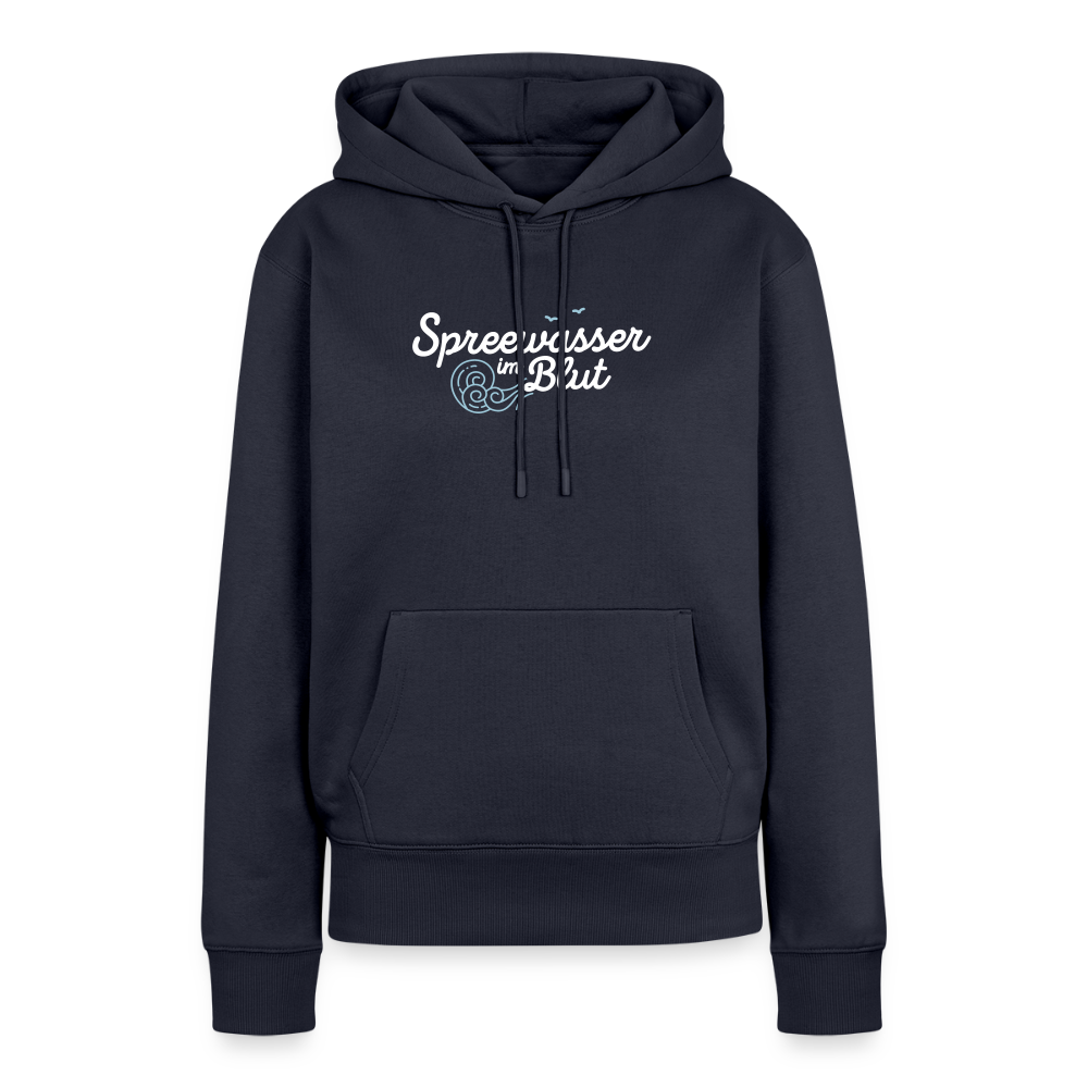 Spreewasser im Blut - Frauen Premium Hoodie - Navy