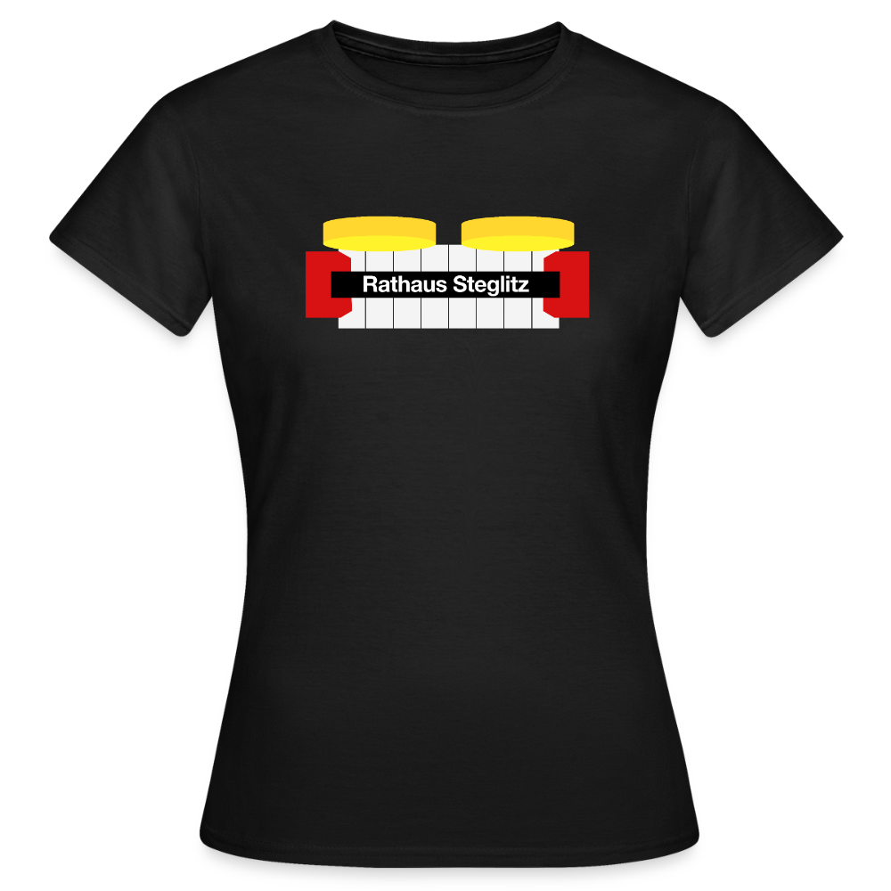 Rathaus Steglitz - Frauen Premium T-Shirt - Schwarz