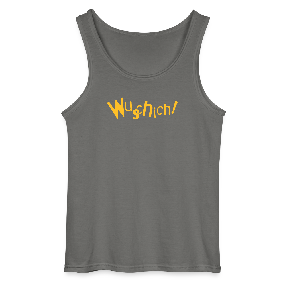 Wuschich! - Männer Tank Top - Anthrazit