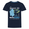 Georgien oder Gesundbrunnen - Teenager Premium T-Shirt - Navy