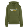 Will ja nett sein, aber ohje... - Frauen Premium Hoodie - Khaki