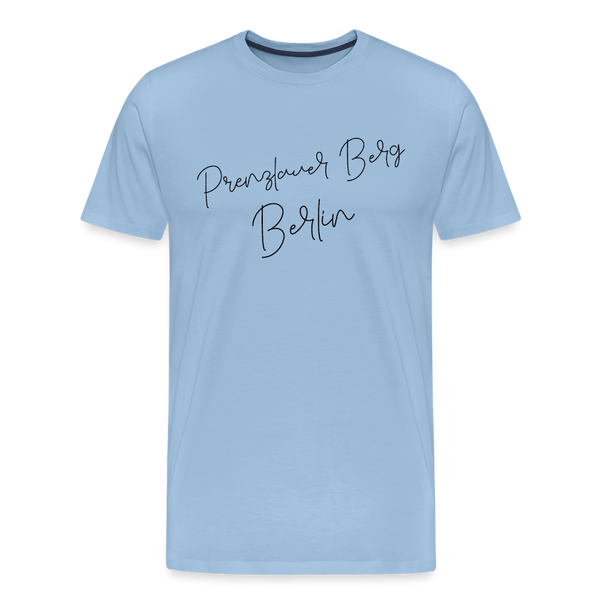 Prenzlauer Berg - Männer Premium T-Shirt - Sky