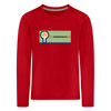 Siemensdamm - Kinder Langarmshirt - Rot