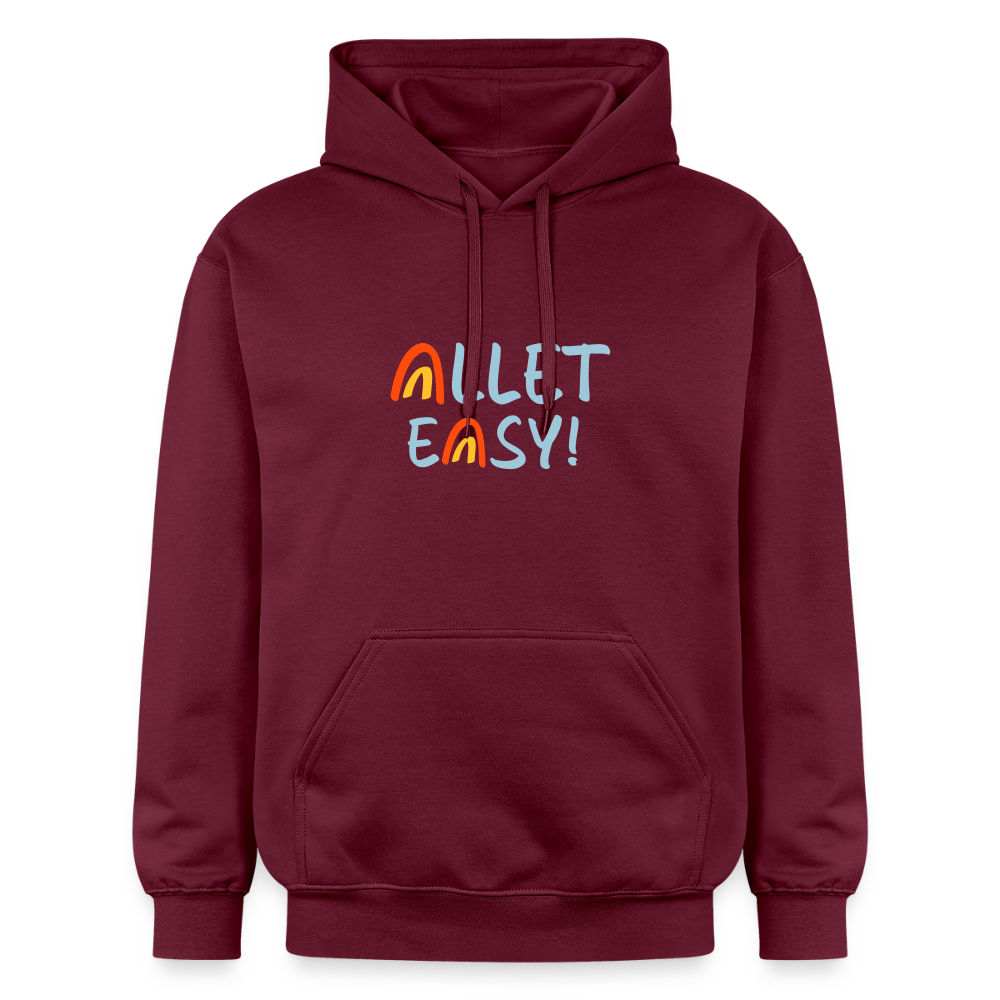 Allet Easy! - Hoodie - Maroon