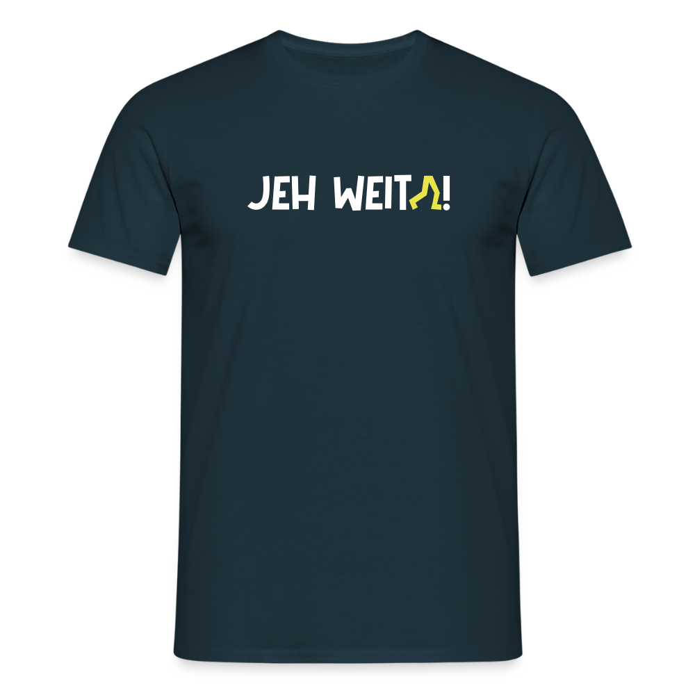 Jeh Weita! - Männer Premium T-Shirt - Navy