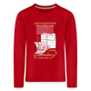 Liechtenstein oder Lichtenberg - Kinder Langarmshirt - Rot