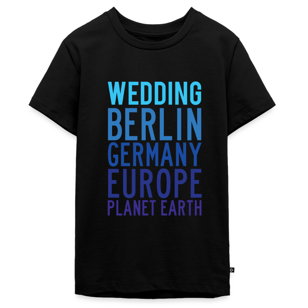 Wedding Planet Earth - Teenager Premium T-Shirt - Schwarz