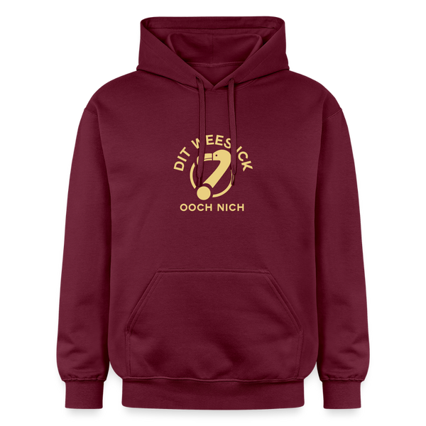 Dit Wees Ick Ooch Nich - Hoodie - Maroon