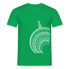 Der Turm von unten - weiß - Männer Premium T-Shirt - Kelly Green