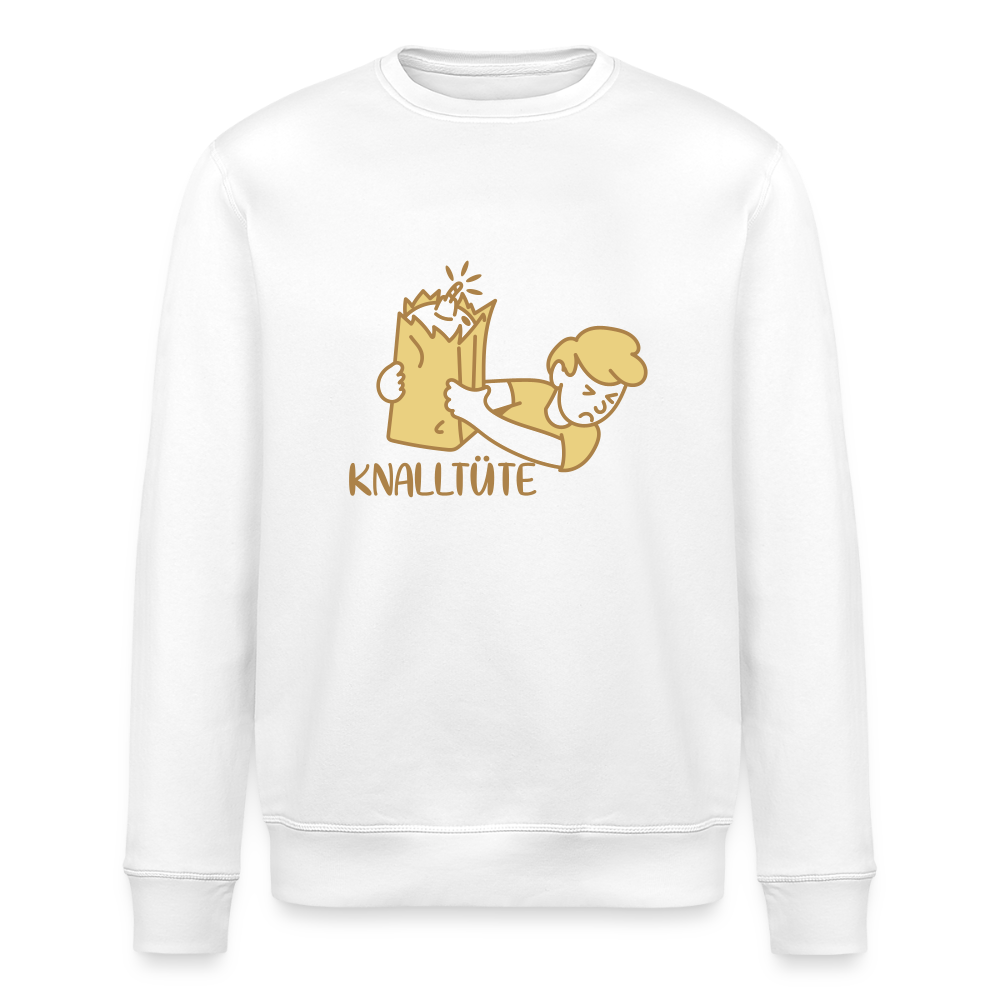 Knalltüte - Unisex Bio Sweatshirt - Weiß