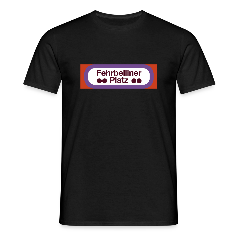 Fehrbelliner platz - Männer Premium T-Shirt - Schwarz