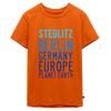 Steglitz Planet Earth - Teenager Premium T-Shirt - Orange