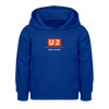 U2 Berlin - Kinder Hoodie - Royalblau