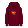 Jibbet Brühpulla - Teenager Hoodie - Bordeaux