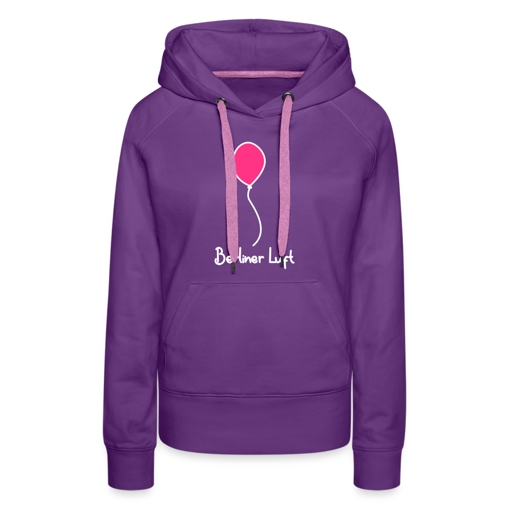 Berliner Luft - Frauen Premium Hoodie - Purple