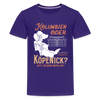 Kolumbien oder Köpenick - Teenager Premium T-Shirt - Lila