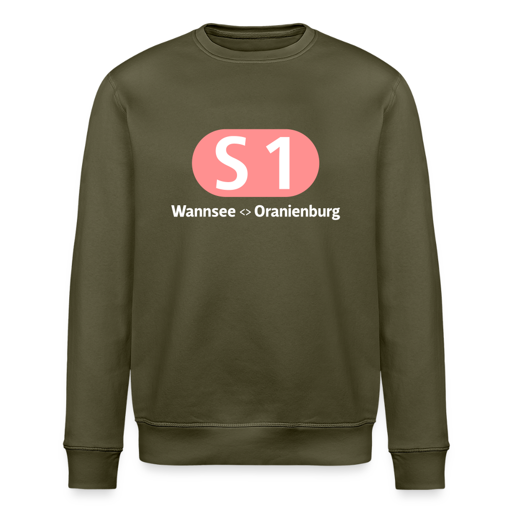 S1 - Unisex Bio Sweatshirt - Khaki