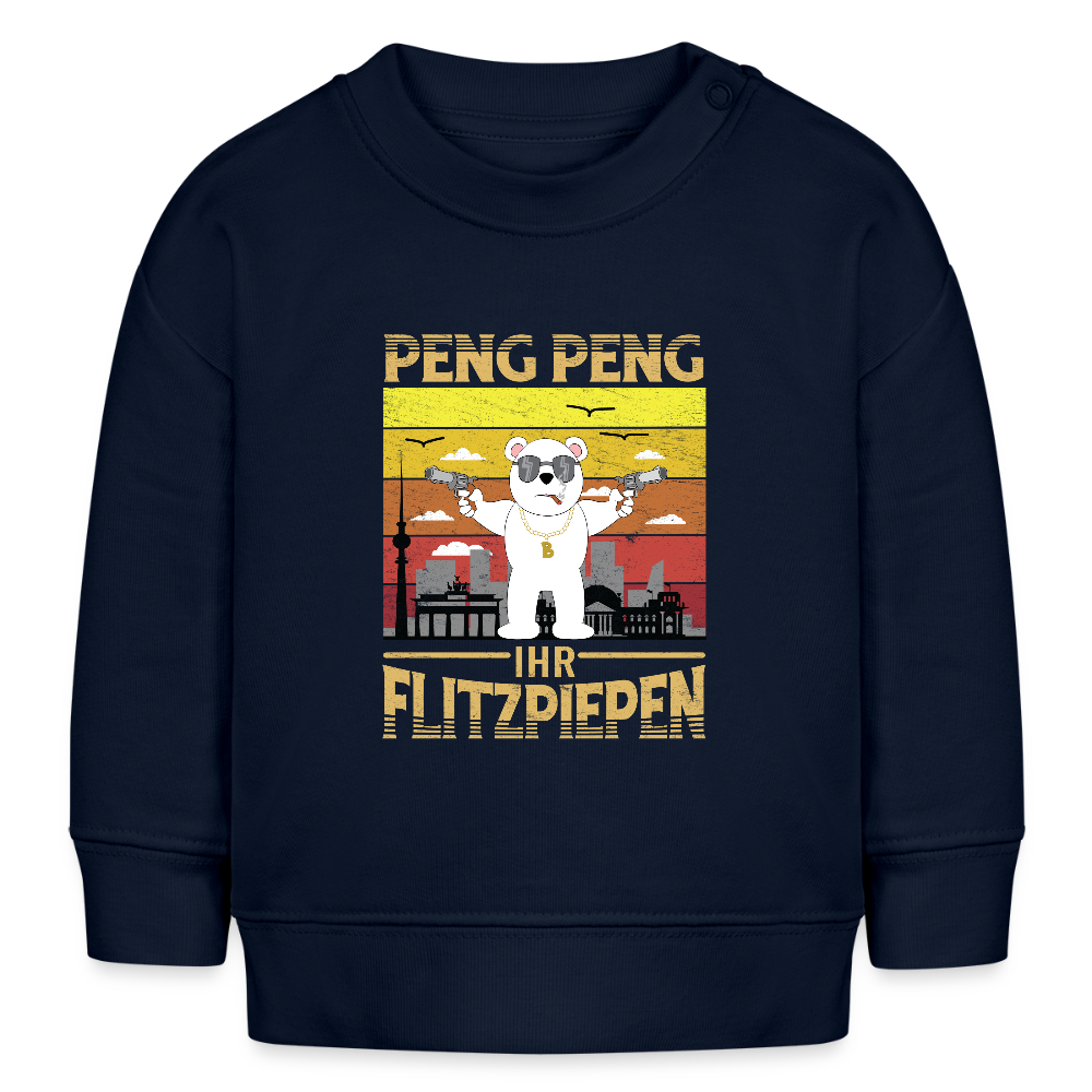 Peng Peng - Baby Bio Pullover - Navy