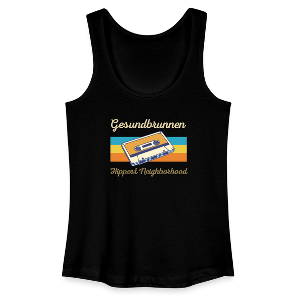 Gesundbrunnen Hippest Neighborhood - Frauen Bio Tank Top - Schwarz