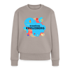 Kreatives Kreuzberg - Frauen Premium Pullover - Taupe