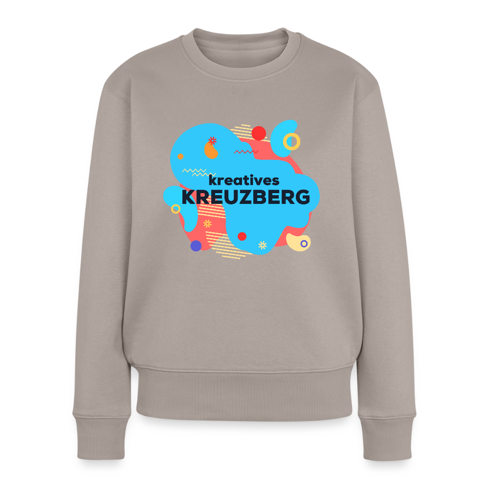 Kreatives Kreuzberg - Frauen Premium Pullover - Taupe