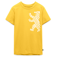 Berliner Bär im Netz - weiß - Teenager Premium T-Shirt