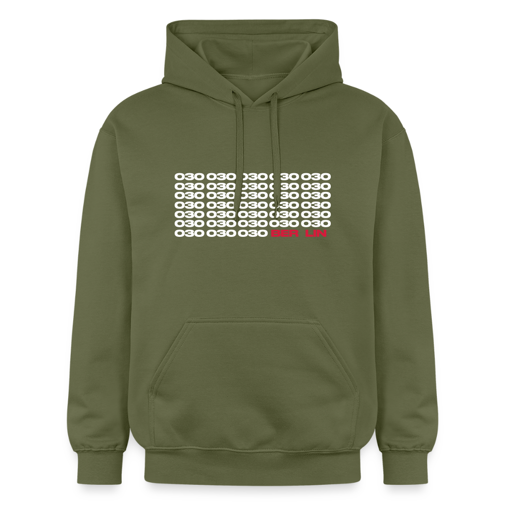 030 Berlin - Hoodie - Militärgrün