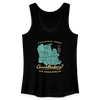 Chalkidiki oder Charlottenburg - Frauen Bio Tank Top - Schwarz