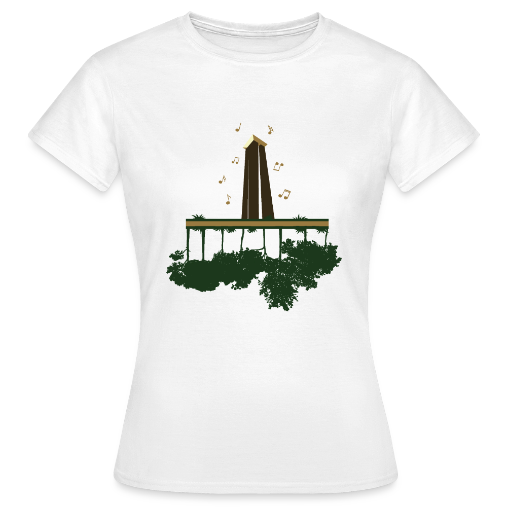 Carillon Tiergarten - Frauen Premium T-Shirt - Weiß