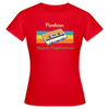 Pankow Hippest Neighborhood - Frauen Premium T-Shirt - Rot