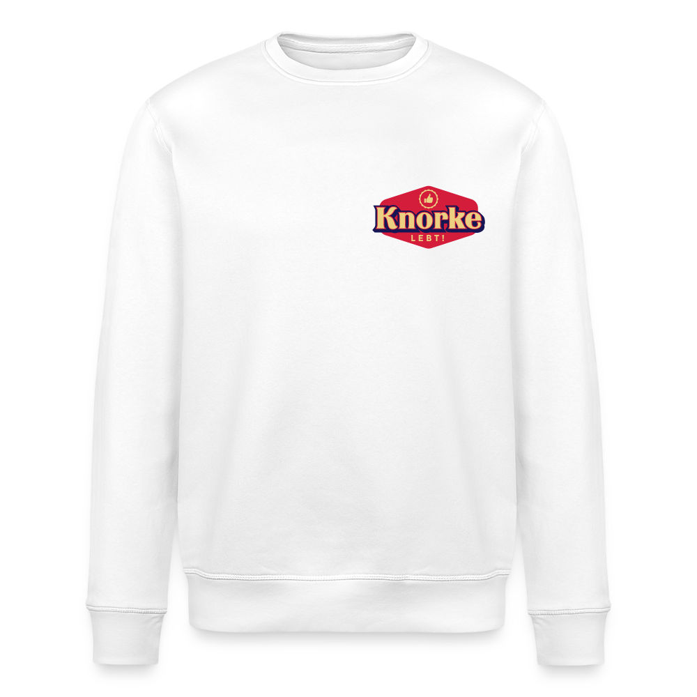 KNORKE lebt! - Unisex Bio Sweatshirt - Weiß