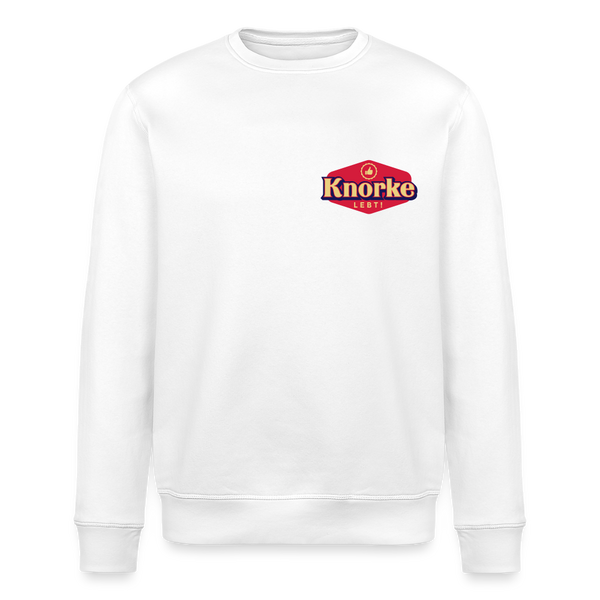 KNORKE lebt! - Unisex Bio Sweatshirt - Weiß