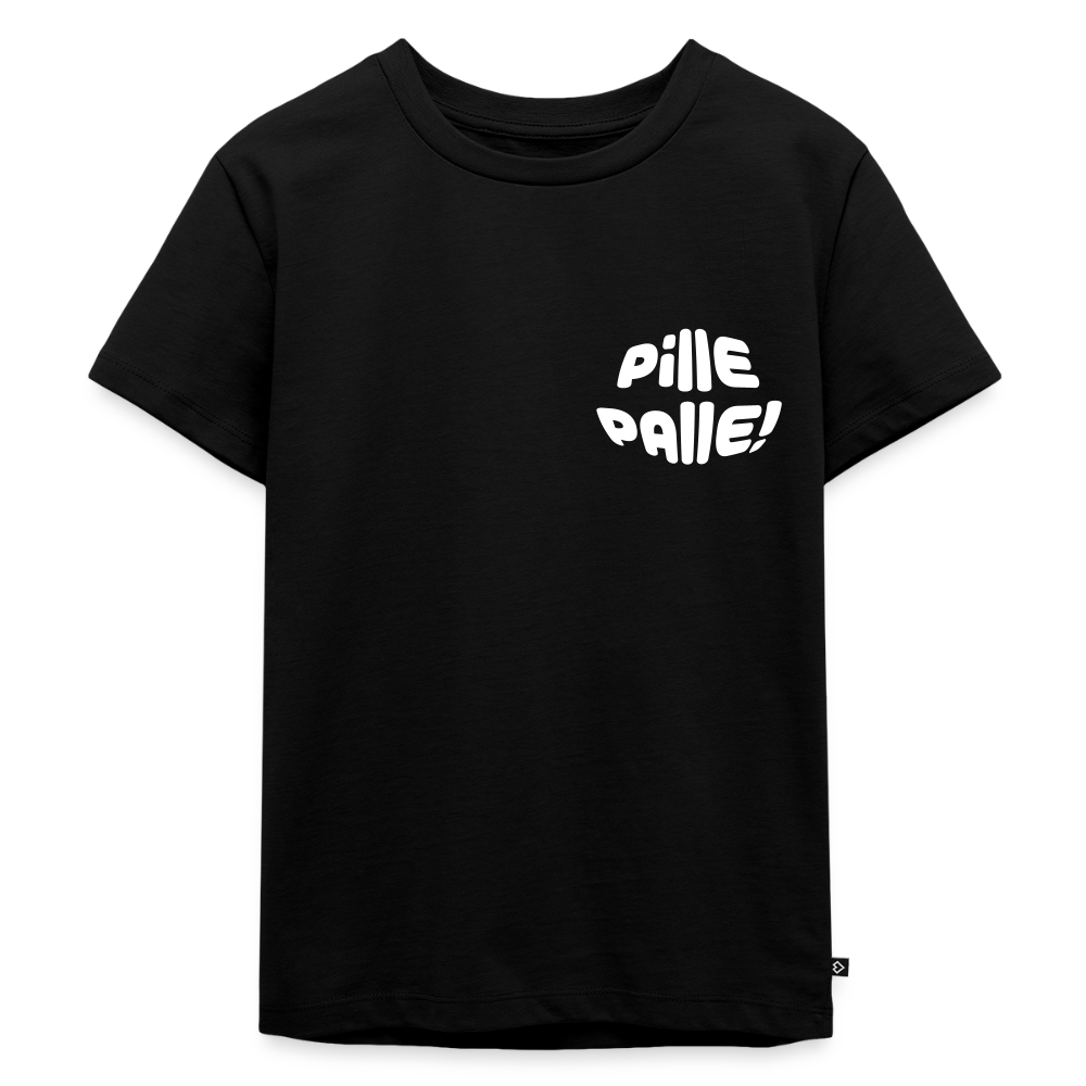 Pille Palle - Kinder Premium T-Shirt - Schwarz