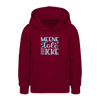 Meene Töle und Icke - Teenager Hoodie - Bordeaux
