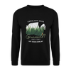 Grönland oder Grunewald - Unisex Pullover - Schwarz