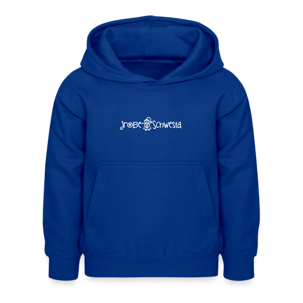 Meene Schwesta - Kinder Hoodie - Royalblau