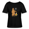 Is dit Bio? - Relaxed Rundhals Frauen Bio-T-Shirt - Schwarz