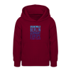 Grunewald Planet Earth - Teenager Hoodie - Bordeaux