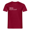 Sorry, keene Zeit! - Männer Premium T-Shirt - Ziegelrot
